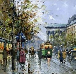 Artsy Road In Paris Paint By Number