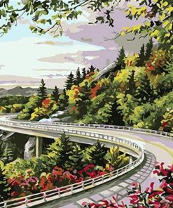 Blue Ridge Parkway Paint By Number