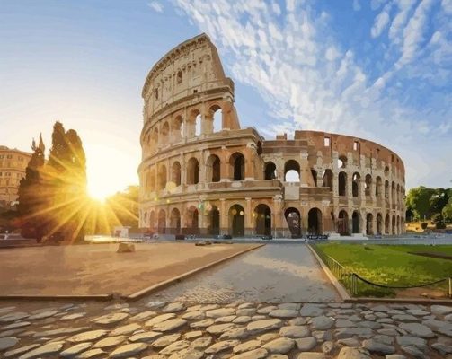 Colosseum of Rome Paint By Number