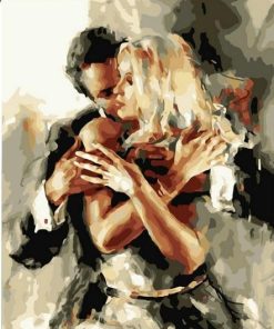 Dancing Couple Paint By Number