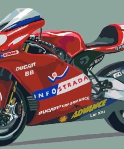 Ducati Motorcycle Paint By Number