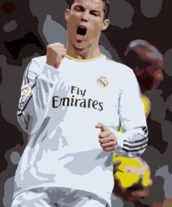 Famous Cristiano Ronaldo Paint By Number
