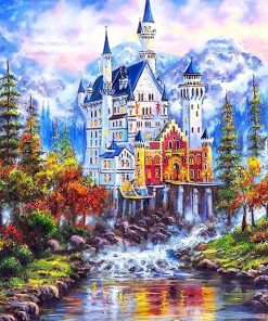 Fantasy Castle Paint By Number