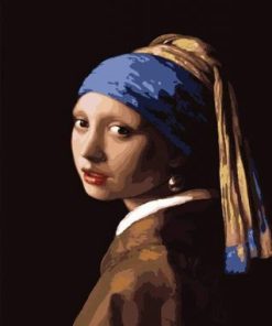 Girl with a Pearl Earring Paint By Number