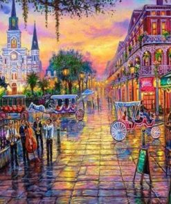 Jackson Square New Orleans Paint By Number