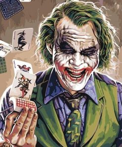 Joker Playing Cards Paint By Number
