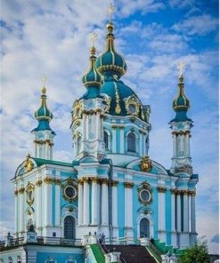 Kyiv St Andrews Church Paint By Number