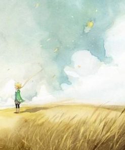 Little Prince In Wheat Field Paint By Number