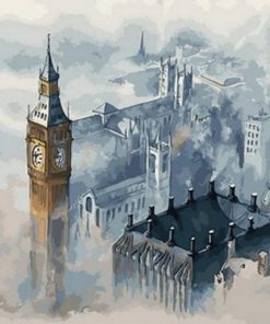 London City Mist Paint By Number