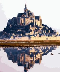 Mont Saint Michel Paint By Number