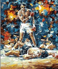 Muhammad Ali Klay paint by number