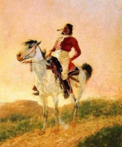 Native American Cowboy Paint By Number