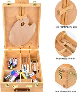 Portable Tabletop Wooden Easel