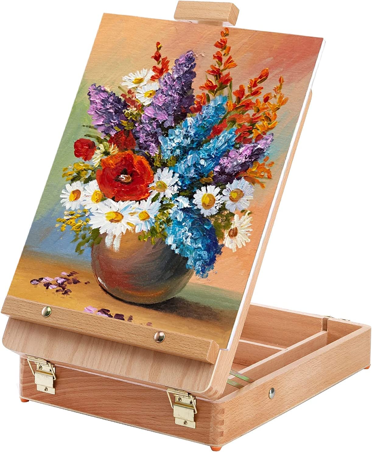 Wooden Tabletop Easel - Paint By Numbers