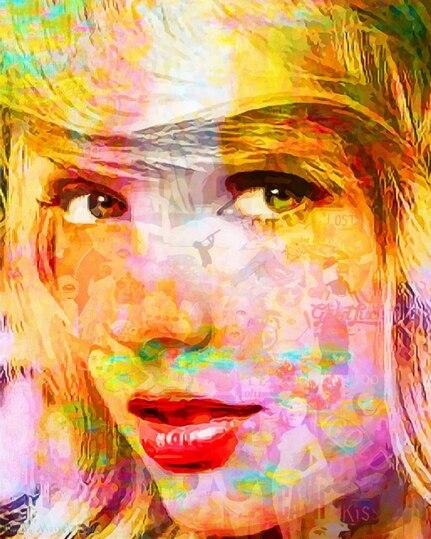 Taylor Swift Paint by Numbers - Goodnessfind