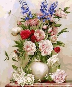 Vase of Flower Paint By Number