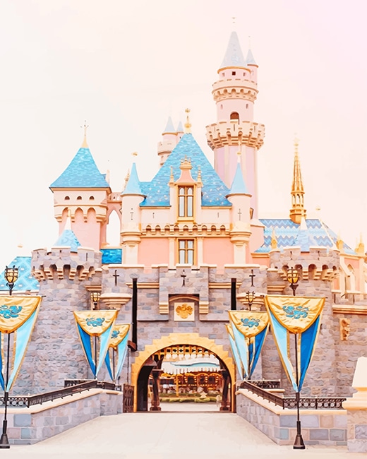 Beautiful Disney Castle NEW Paint By Numbers - Paint By Numbers