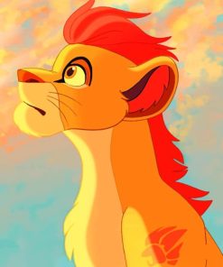 Kion Lion paint by numbers