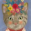 floral-cat-paint-by-numbers