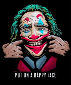 Joker Smile Paint by numbers