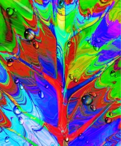 colorful-leave-paint-by-numbers