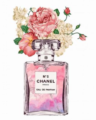 Chanel Perfume Bottle Paint By Numbers