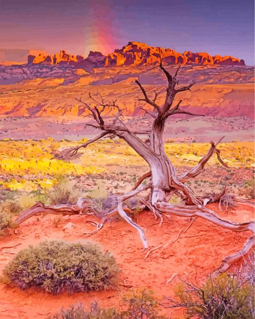 Arches-National-Park-Desert-paint-by-number