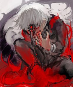 abstract-Ken-Kaneki-paint-by-numbers