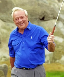 Arnold Palmer Golf Player paint by number