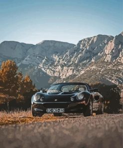 Black Lotus Elise S1 Car paint by number