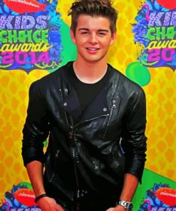 Jack Griffo Kids Choice Awards paint by number