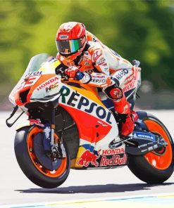 Cool Marc Marquez paint by number