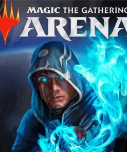 Magic The Gathering Arena paint by number