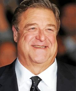 American Actor John Goodman paint by number
