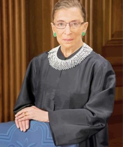 Judge Ginsburg paint by number