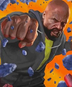 Luke Cage Serie paint by number