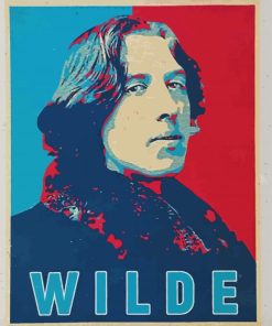 The Irish Poet Oscar Wilde Art paint by number