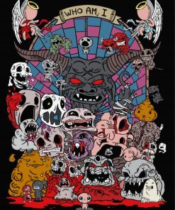 The Binding Of Isaac Paint By Numbers