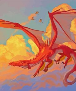 The Hobbit Smaug Paint By Numbers