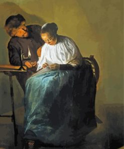 The Proposition Judith Leyster paint by number