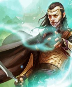 Elrond Lord Of The Rings Character paint by number