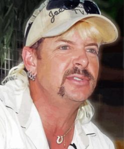 Joe Exotic Tiger King paint by number