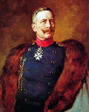 Kaiser Wilhelm II Art Paint By Numbers