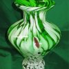 Vintage Green And White Vase Paint By Numbers
