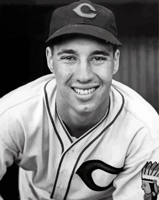 Young Bob Feller Paint By Numbers