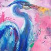 Abstract Heron Head Art Paint By Numbers