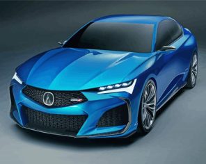 Acura Car Paint By Numbers