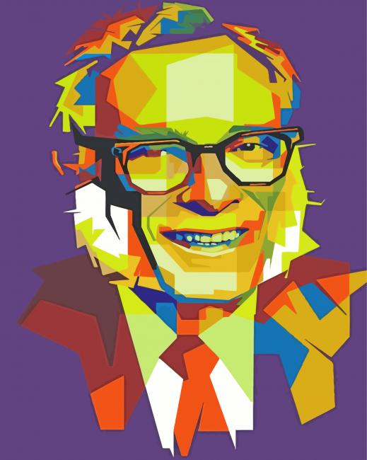 Asimov Pop Art Paint By Numbers