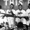 Black And White Negro League Baseball Players Paint By Numbers