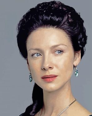 Caitriona Balfe Claire Fraser Outlander Paint By Numbers